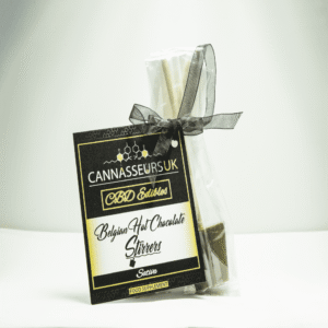 Belgian CBD Milk Hot Chocolate Stirrer | Sativa
