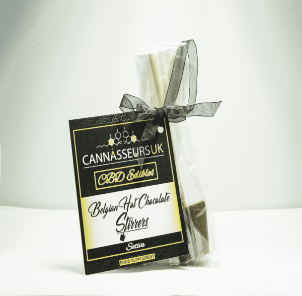 Belgian CBD Milk Hot Chocolate Stirrer | Sativa