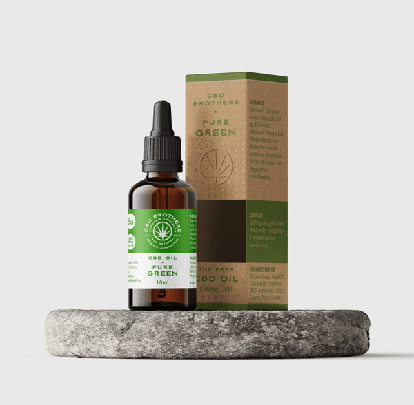 CBD Brothers Pure Green CBD Oil | The CBD Flower Shop