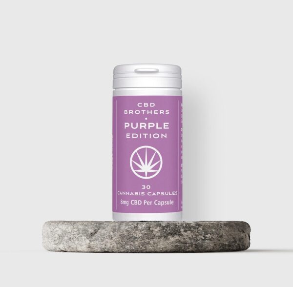 CBD Brothers Purple Edition Capsules | The CBD Flower Shop