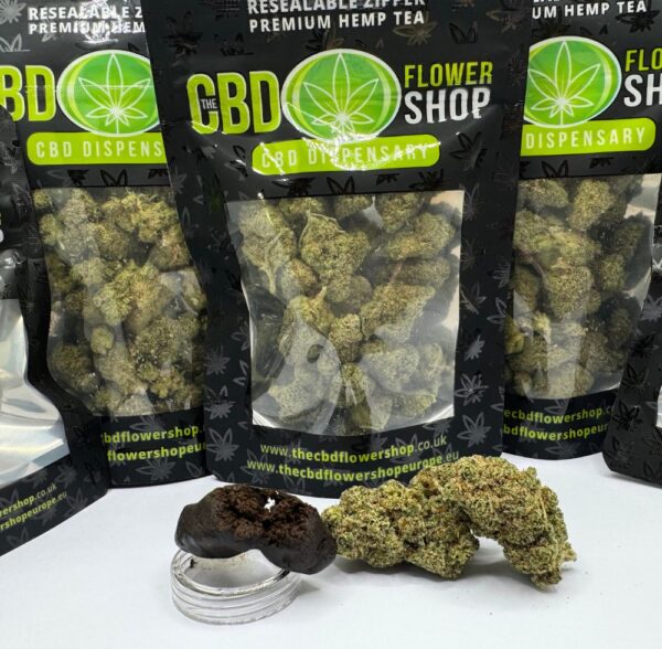 Combo Pack: CBD flower, Popcorn Nuggies & CBD Concentrate