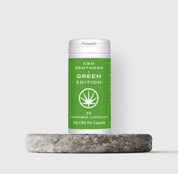 Green Edition Sativa CBD Capsules | The CBD Flower Shop