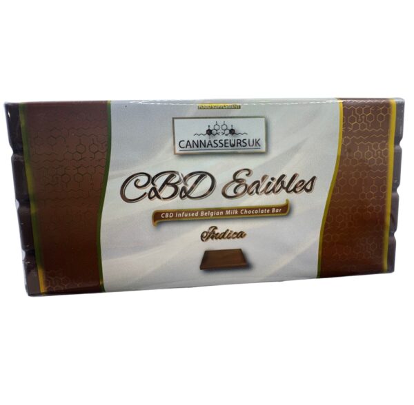 Indica CBD Milk Chocolate | 100g | The CBD Flower Shop