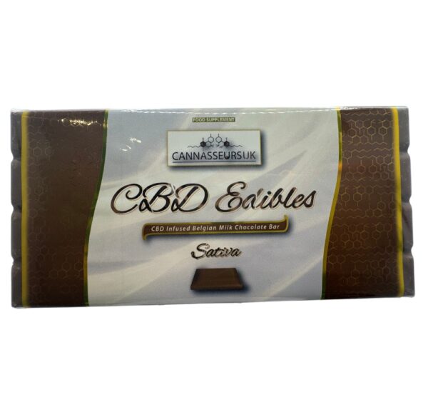 Sativa CBD Milk Chocolate | 100g | The CBD Flower Shop