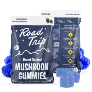 Road Trip Gummies Desert Stardust​ Blue Raspberry