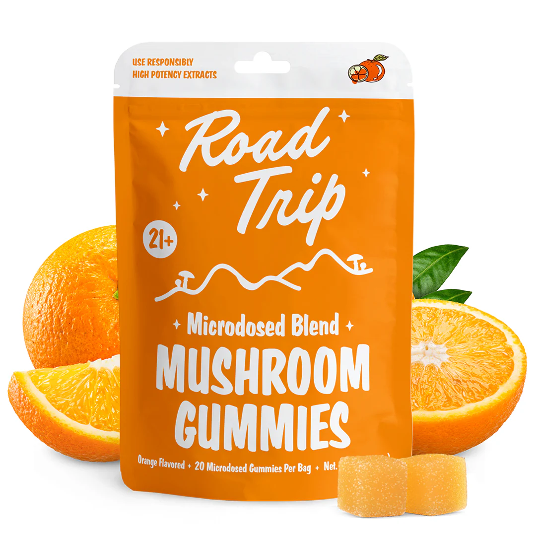 Road Trip Gummies Microdosed Blend Orange for sale