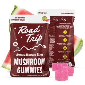 Road Trip Gummies Amanita Muscaria Watermelon